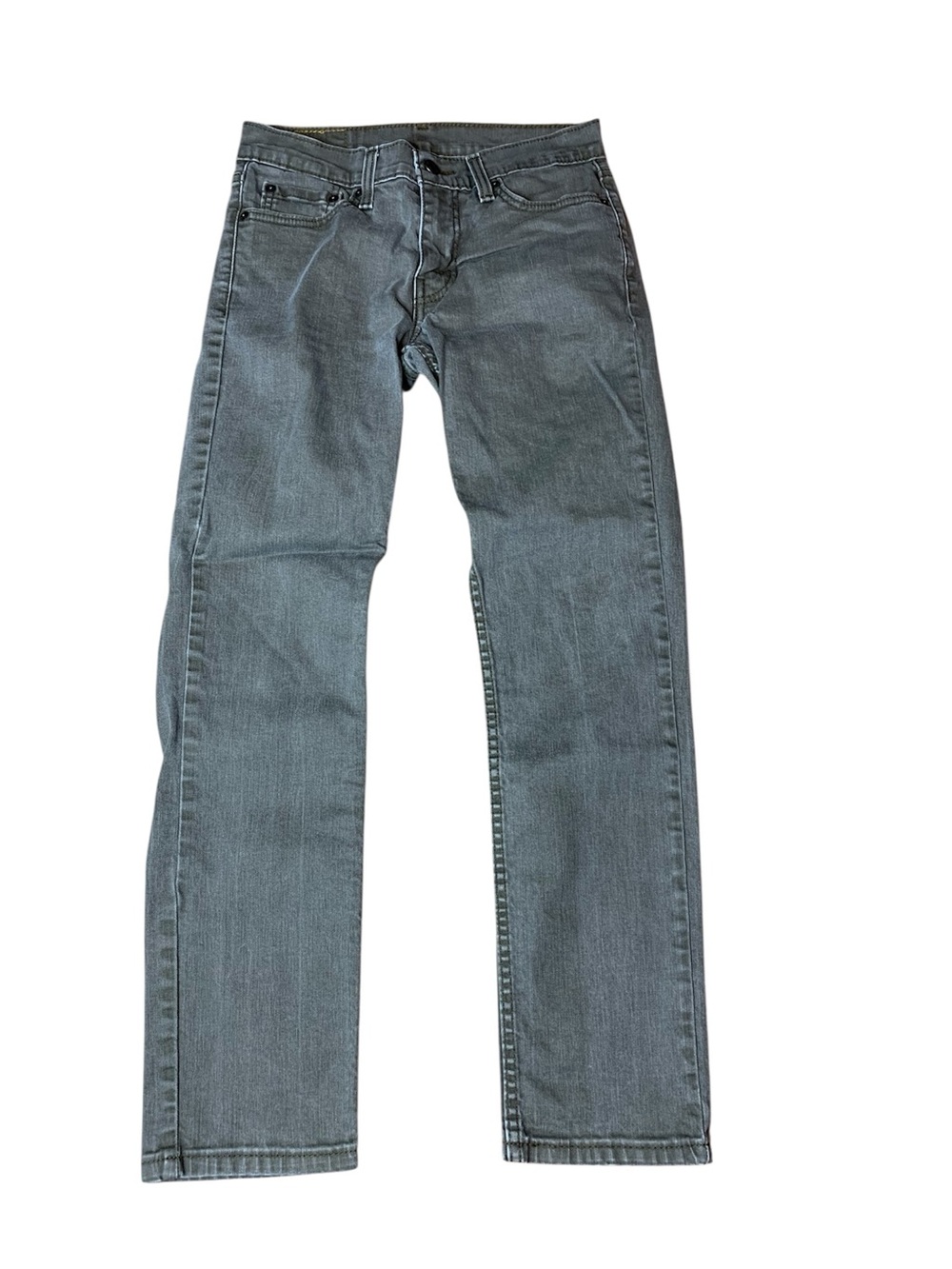 Levi's 511 Slim Fit Charcoal Grey Wash Denim Jeans W29 L30